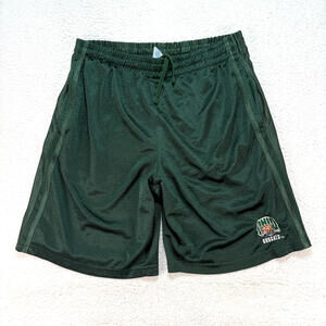 Ohio University Bobcats Men's Large Green Athletic Shorts NCAA Team Gear Vintage